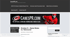 Desktop Screenshot of canespr.com